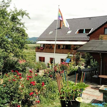 Ferienwohnung Mit Weserblick Und Kamin Hessisch Oldendorf Exterior photo